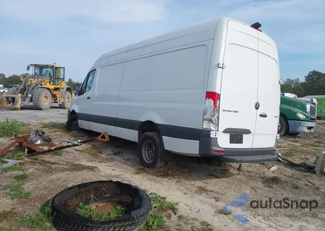 2023 Mercedes-Benz Sprinter 3500 High Roof 4-Cyl Diesel Ho from USA, damaged, VIN W1Y5NCHY9PT114909